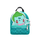 POKEMON - BULBASAUR MINI BACKBACK WITH CARABINER 9CM 3701638733670