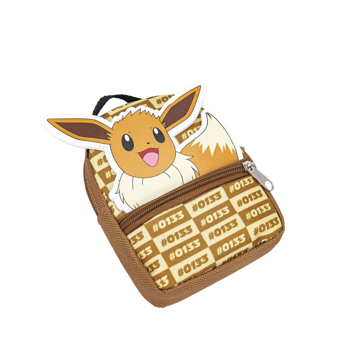 POKEMON - EEVEE MINI BACKBACK WITH CARABINER 9CM 3701638733663