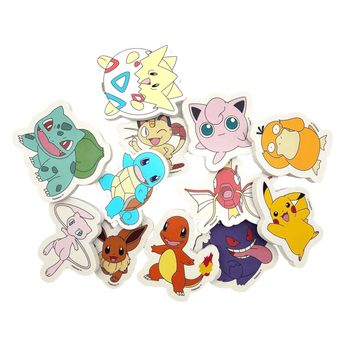 POKEMON - ERASER XXL 12PCS 3701638729376