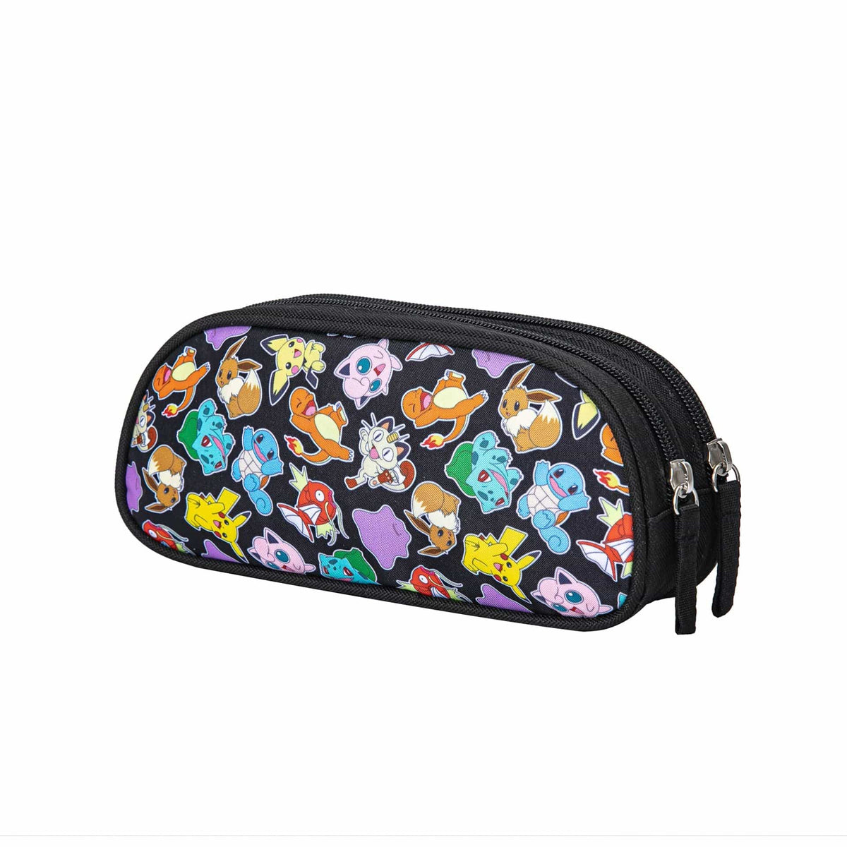 POKEMON - PENCIL CASE 2 22CM BLACK 3701638714891