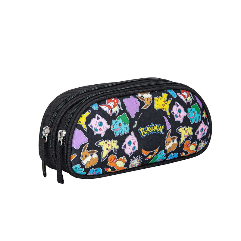 POKEMON - PENCIL CASE 2 22CM BLACK 3701638714891