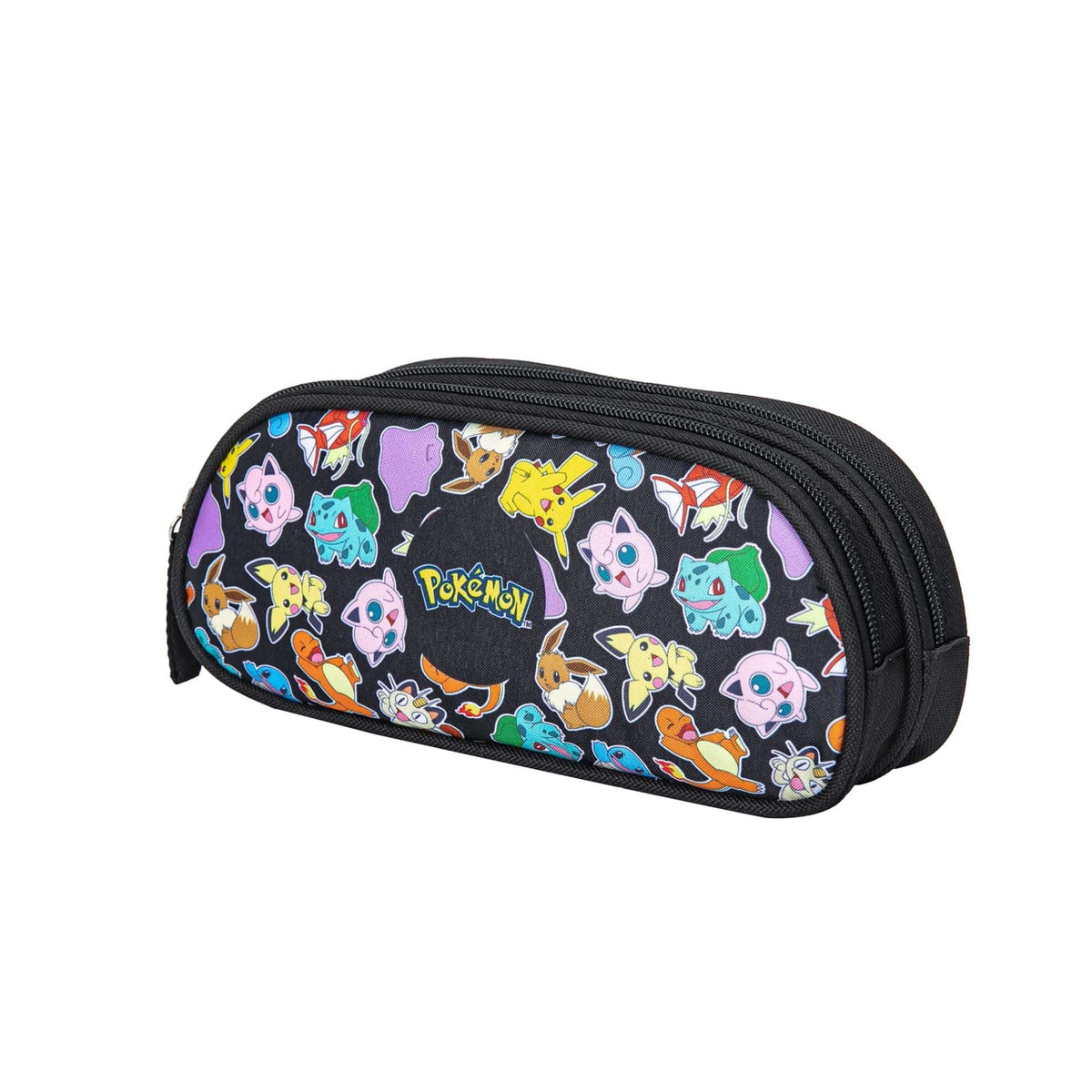 POKEMON - PENCIL CASE 2 22CM BLACK 3701638714891