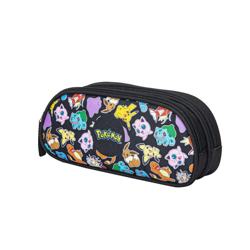 POKEMON - PENCIL CASE 2 22CM BLACK 3701638714891