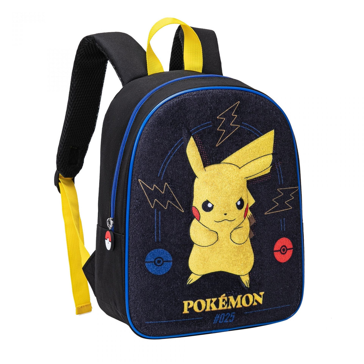POKEMON - PIKACHU - JUNIOR BACKPACK 32CM BLACK 3701638704458