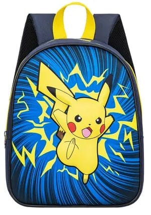 POKEMON - PIKACHU - JUNIOR BACKPACK EVA 3D 32CM BLUE 3701638718714
