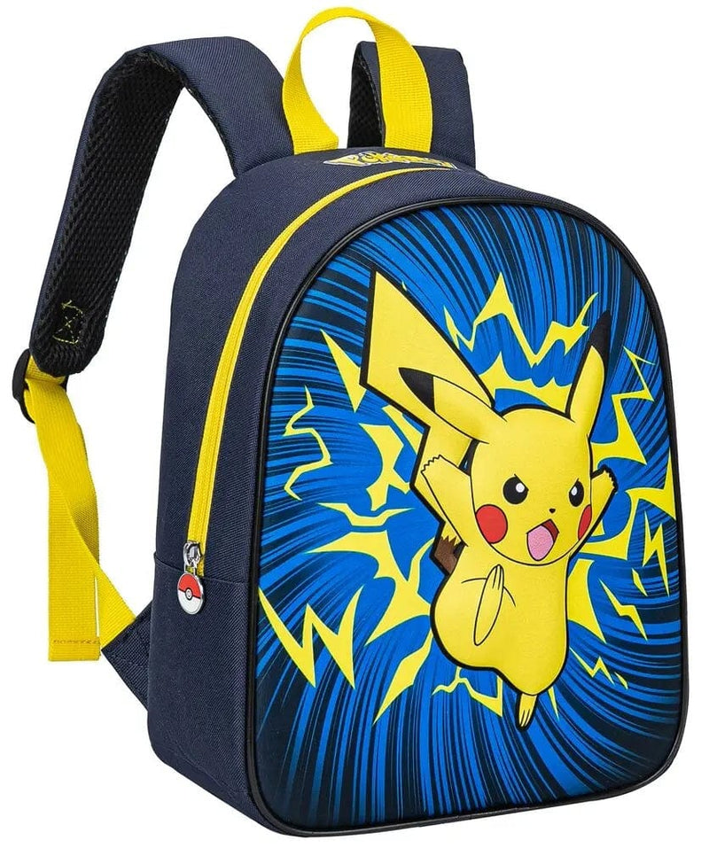 POKEMON - PIKACHU - JUNIOR BACKPACK EVA 3D 32CM BLUE 3701638718714