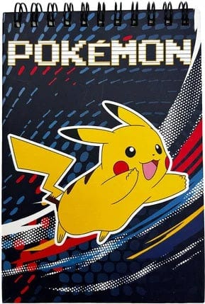 POKEMON - PIKACHU - SPIRAL NOTEBOOK AND BALLPOINT PEN 3701638707756