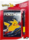 POKEMON - PIKACHU - SPIRAL NOTEBOOK AND BALLPOINT PEN 3701638707756