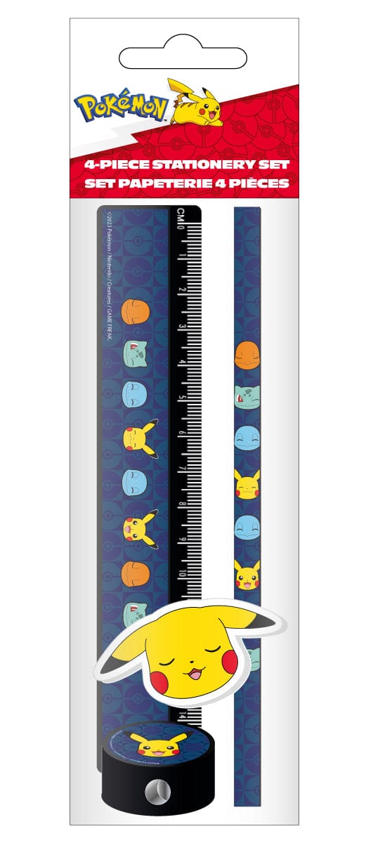 POKEMON - PIKACHU - STATIONERY SET 4V1 3700516305749