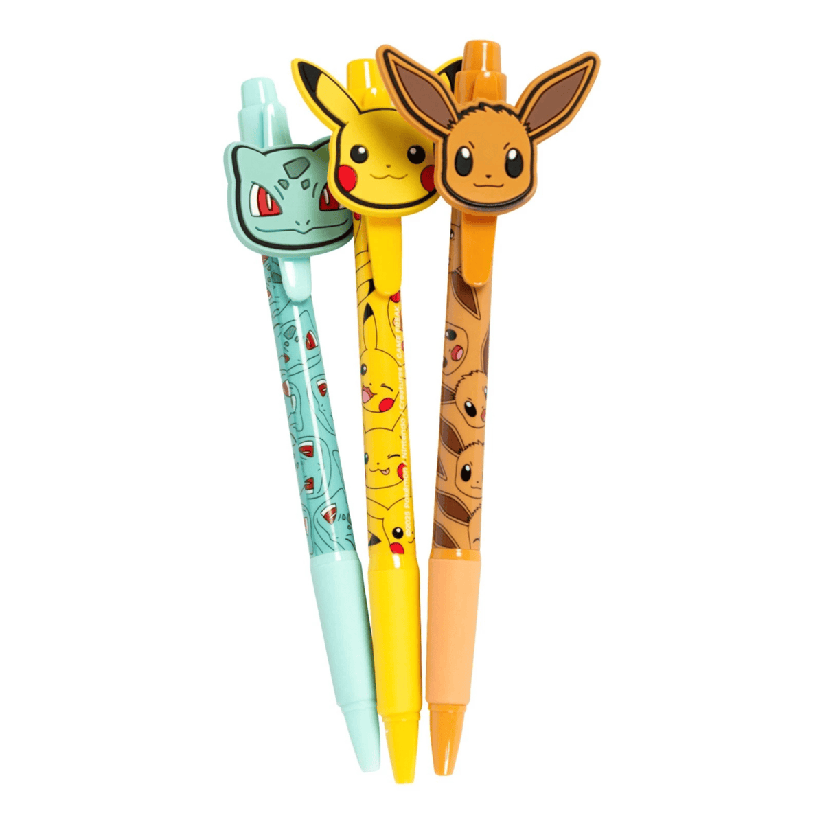 POKEMON - SET OF 3 BADGES PENS 3701638728454
