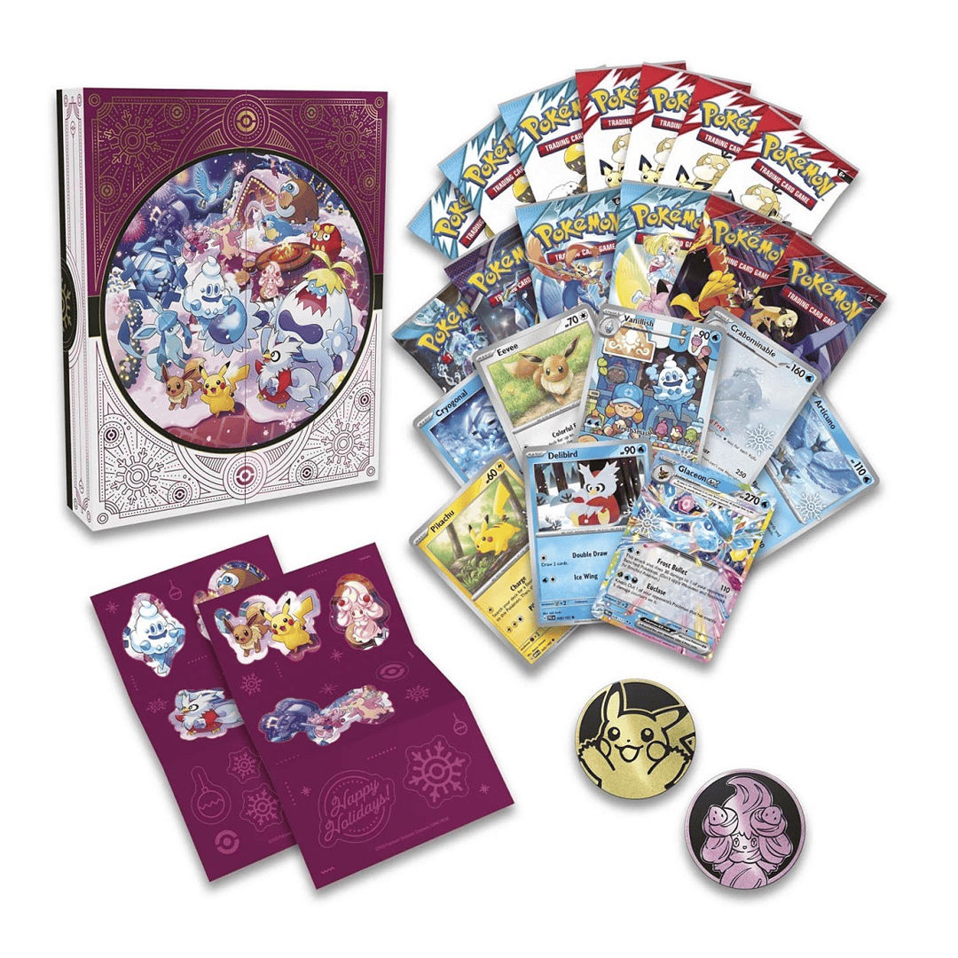 POKEMON TCG: Holiday Calendar (Glaceon, Crabominable, Articuno) 196214113213