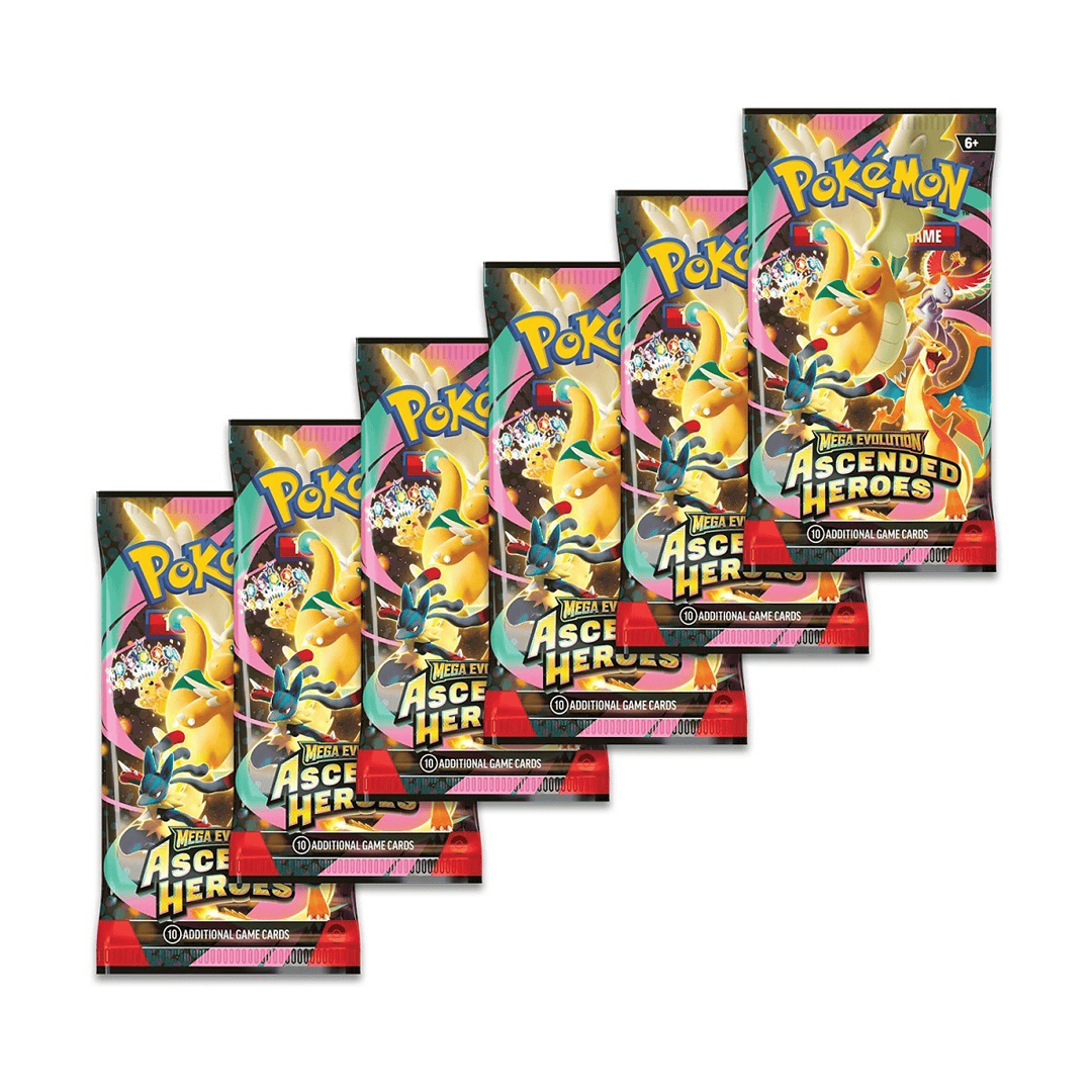 POKEMON TCG: Mega Evolution: Ascended Heroes Booster Bundle 196214131613