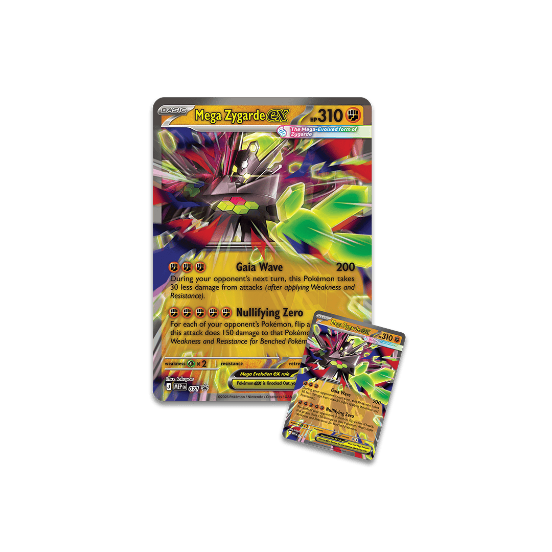 POKEMON TCG: Mega Zygarde ex Premium Collection 196214135017