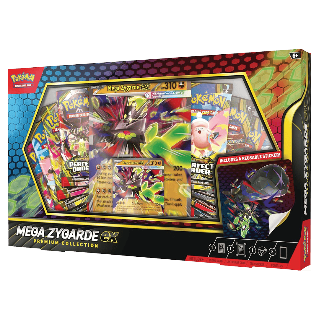POKEMON TCG: Mega Zygarde ex Premium Collection 196214135017