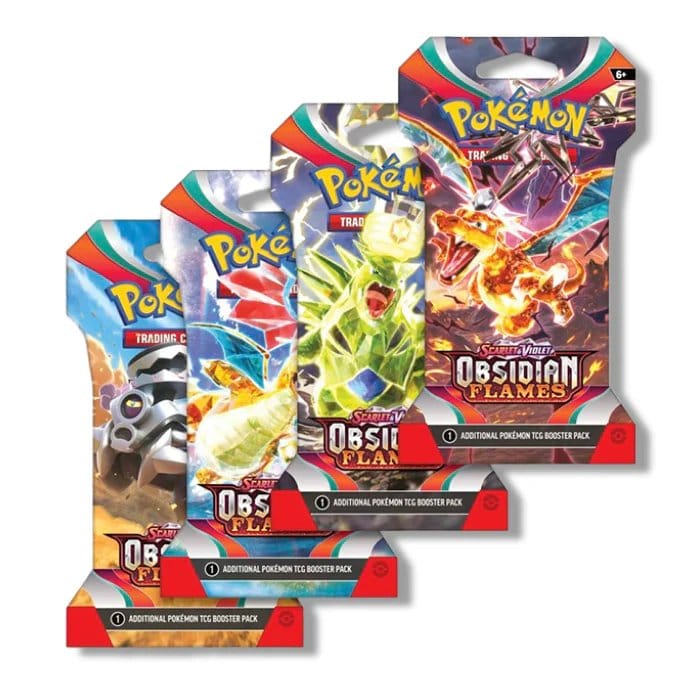 POKEMON TCG: OBSIDIAN FLAMES - BOOSTER PACK (SLEEVED) 820650853753