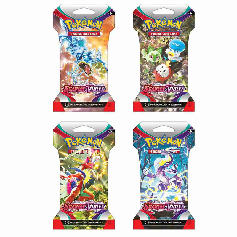 POKEMON TCG: SCARLET & VIOLET: BASE SET - BOOSTER PACK (CARDBOARD SLEEVE) 820650853258