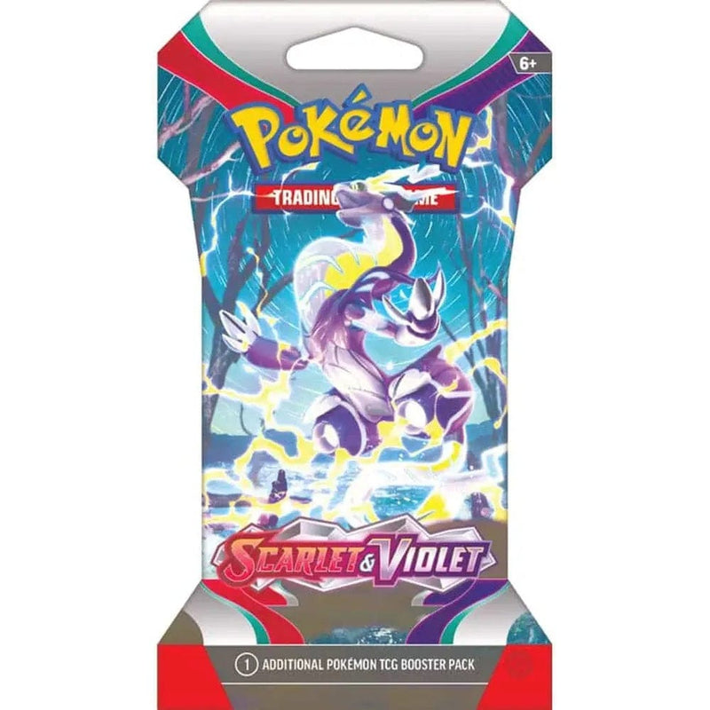 POKEMON TCG: SCARLET & VIOLET: BASE SET - BOOSTER PACK (CARDBOARD SLEEVE) 820650853258