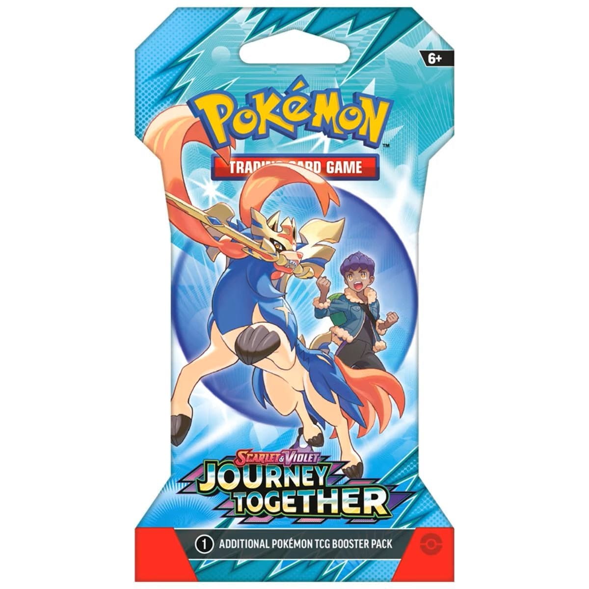 POKEMON TCG: SCARLET & VIOLET: JOURNEY TOGETHER - SLEEVED BOOSTER 0196214108295