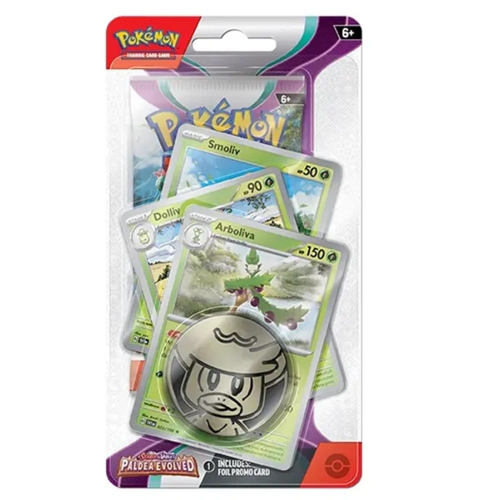 POKEMON TCG: Scarlet & Violet Paldea Evolved - Premium Checklane Blister 820650853616