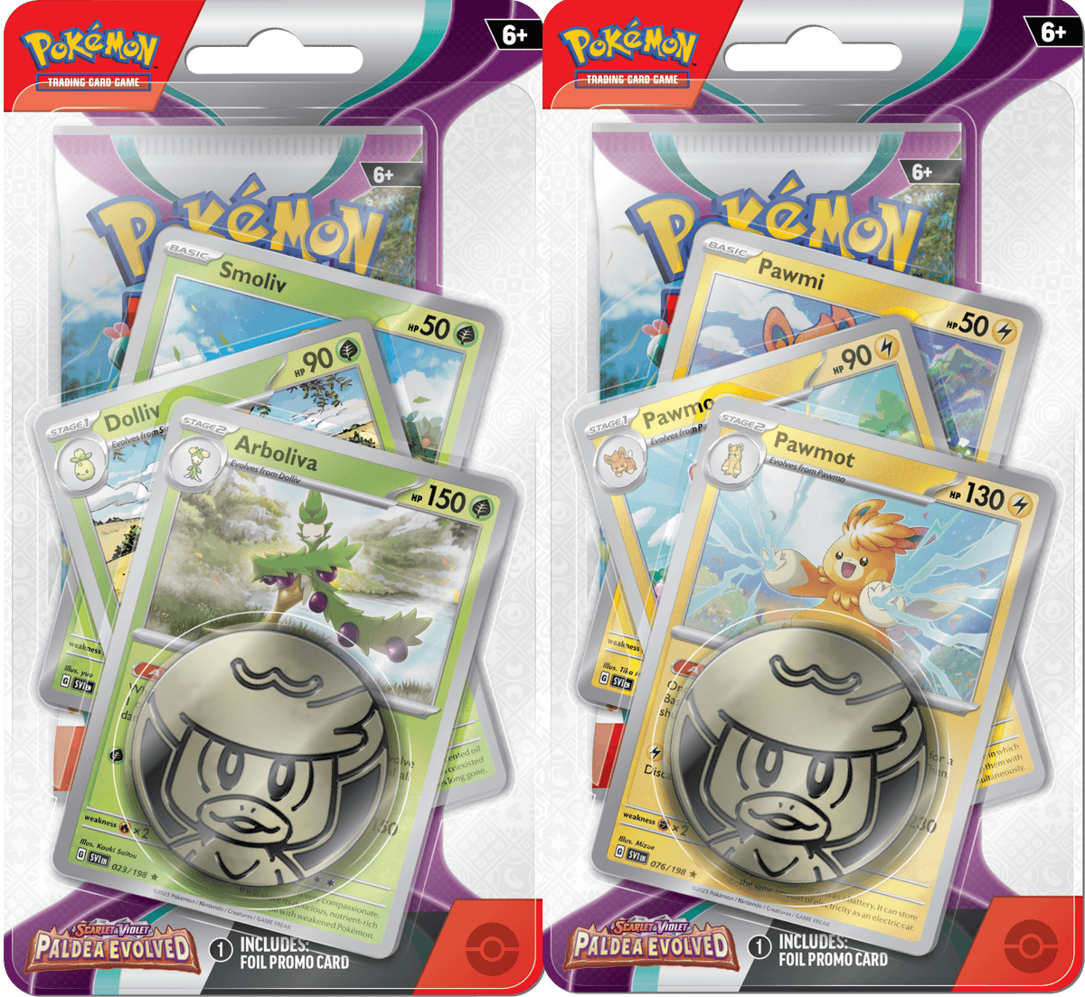 POKEMON TCG: Scarlet & Violet Paldea Evolved - Premium Checklane Blister 820650853616