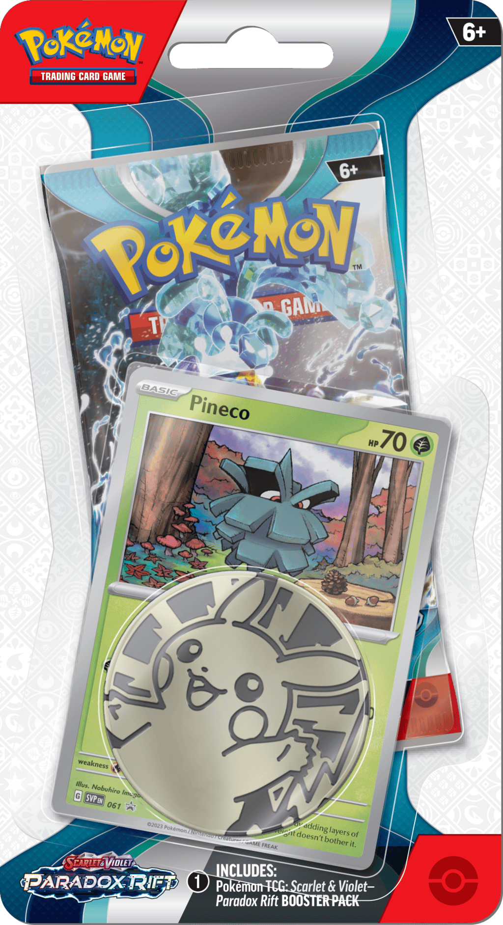 POKEMON TCG: Scarlet & Violet Paradox Rift - Checklane Blister 9996508541187