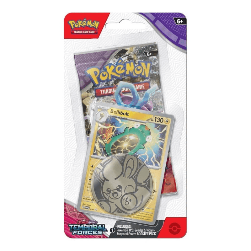 POKEMON TCG: SCARLET & VIOLET: TEMPORAL FORCES - CHECKLANE BLISTER 9996508565497