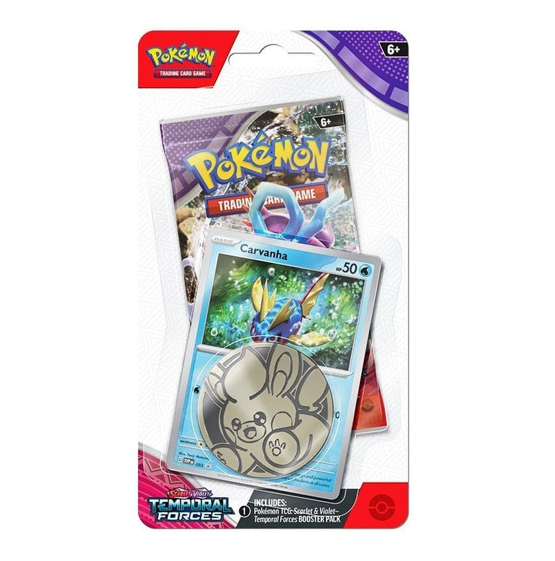 POKEMON TCG: SCARLET & VIOLET: TEMPORAL FORCES - CHECKLANE BLISTER 9996508565497