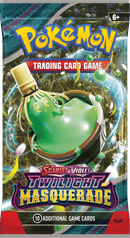 POKEMON TCG: SCARLET & VIOLET: TWILIGHT MASQUERADE  - BOOSTER PACK 820650857744