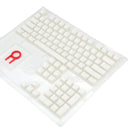 PUDDING KEYCAPS - REDRAGON SCARAB A130 WHITE, DOUBLE SHORT, PBT 6950376705082