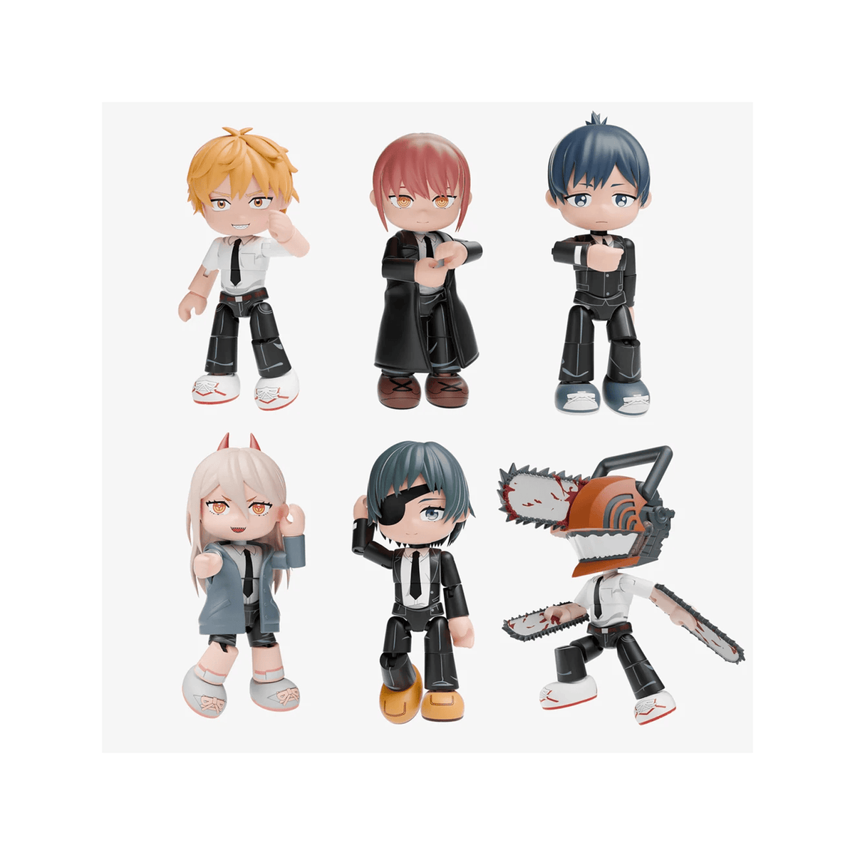 PUREMIND: CHAINSAW MAN - FLEXI FIGS DEMON HUNTER SQUAD (ASSORTED) 6973817325441