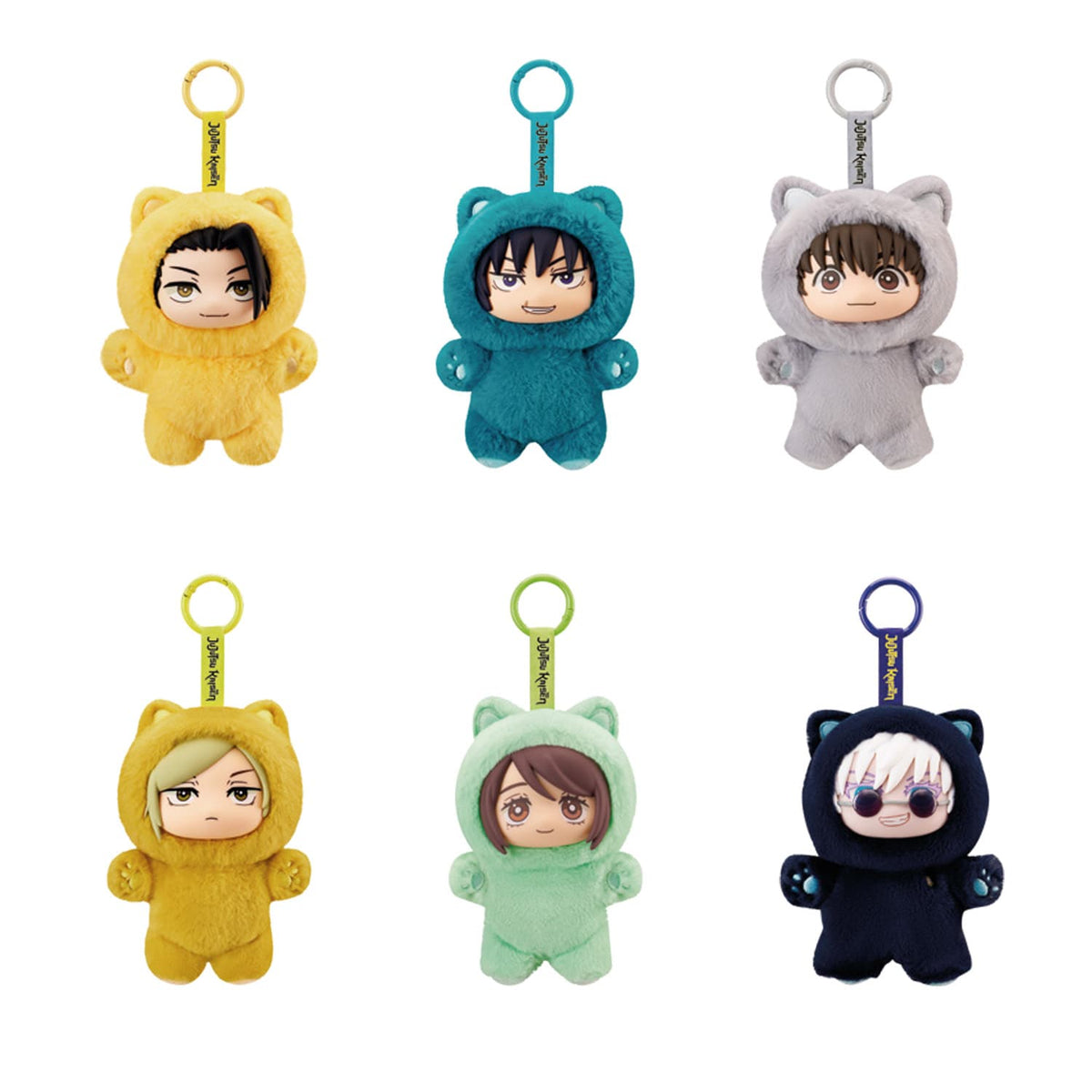 PUREMIND: JUJUSTU KAISEN - CAT EAR PLUSH  (ASSORTED) 6973817324314