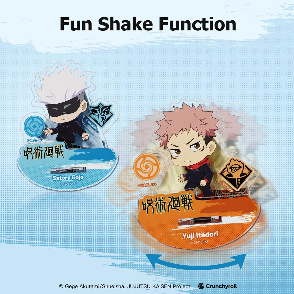 PUREMIND: JUJUSTU KAISEN - ROCKING ACRYLIC STAND (ASSORTED) 6973817324086