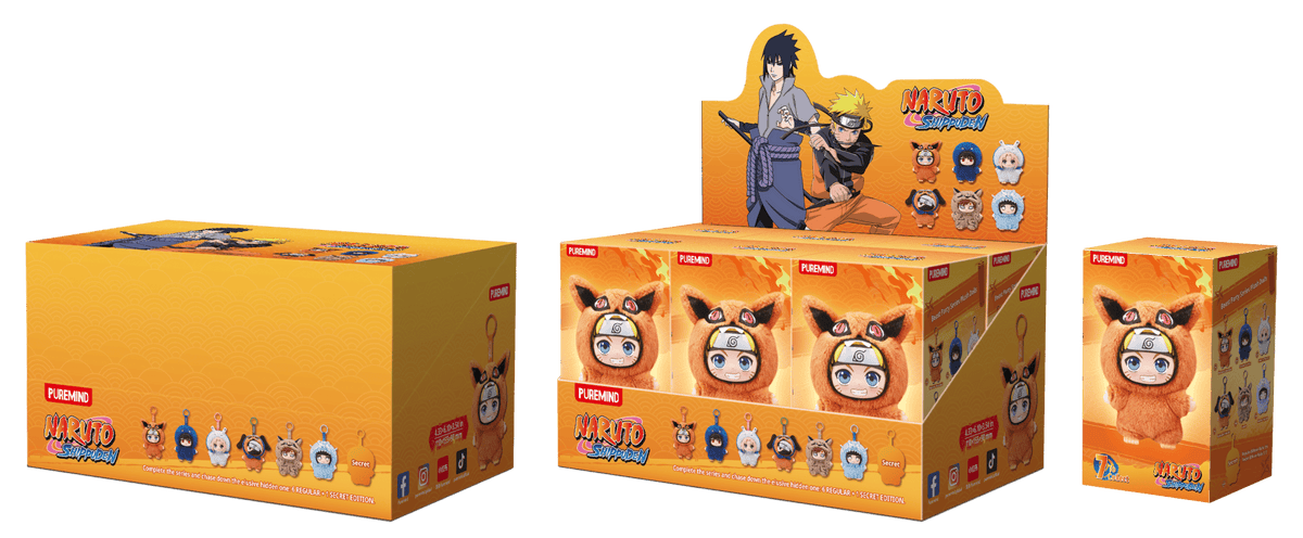 PUREMIND: NARUTO: SHIPPUDEN - CUTE BEAST PARTY (ASSORTED) 6973817324987