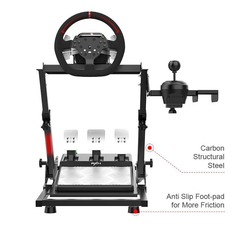 PXN A10 ADJUSTABLE RACING SIM FRAME 6948052902207