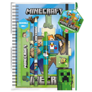 PYRAMID DST MINECRAFT A5 BUMPER STATIONERY SET 5407009691218