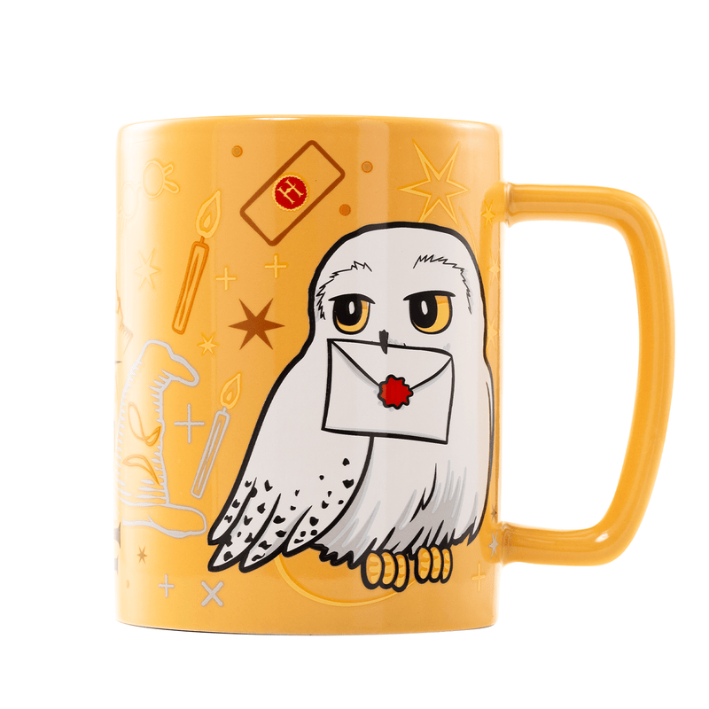 PYRAMID HARRY POTTER (HEDWIG) FUZZY MUG 5063457010744