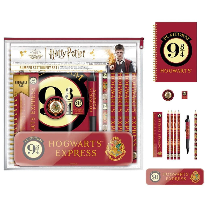 PYRAMID HARRY POTTER (PLATFORM 9 3/4) BUMPER STATIONERY SET 5056480392475