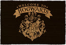 PYRAMID HARRY POTTER (WELCOME TO HOGWARTS) BLACK 37X55CM DOOR MAT 5050293852379