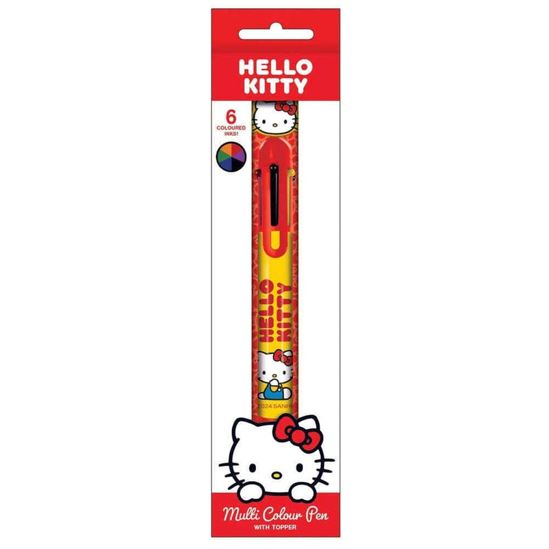 PYRAMID HELLO KITTY (FAVOURITE THINGS) MULTI COLOUR (6-IN-1) PEN (BOXED) 5063457018887