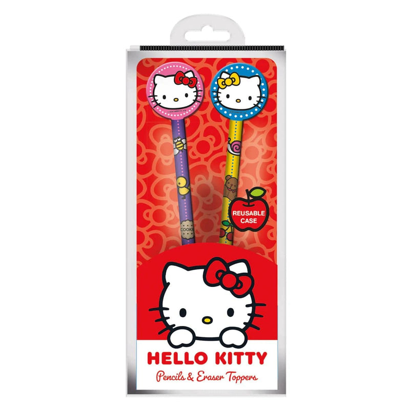 PYRAMID HELLO KITTY (SISTERS) PENCILS AND TOPPERS 2PK 5063457018771