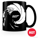 PYRAMID JAMES BOND (GUNBARREL) HEAT CHANGE MUG 5050574254168