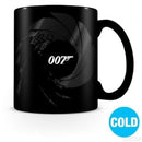 PYRAMID JAMES BOND (GUNBARREL) HEAT CHANGE MUG 5050574254168