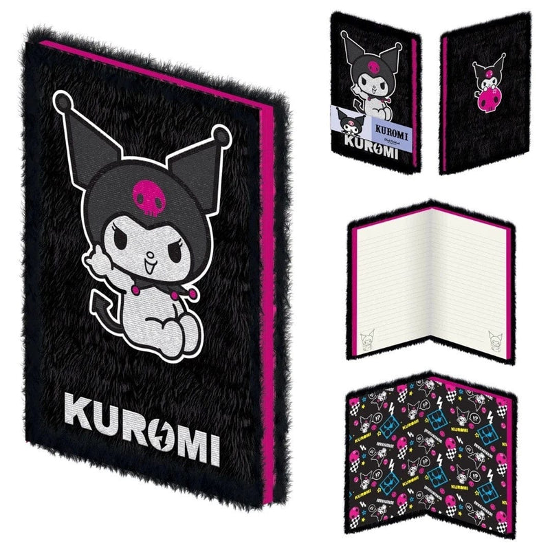 PYRAMID KUROMI PLUSH NOTEBOOK 5063457028565