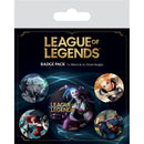 PYRAMID LEAGUE OF LEGENDS CHAMPIONS BADGE PACK 5063457048372