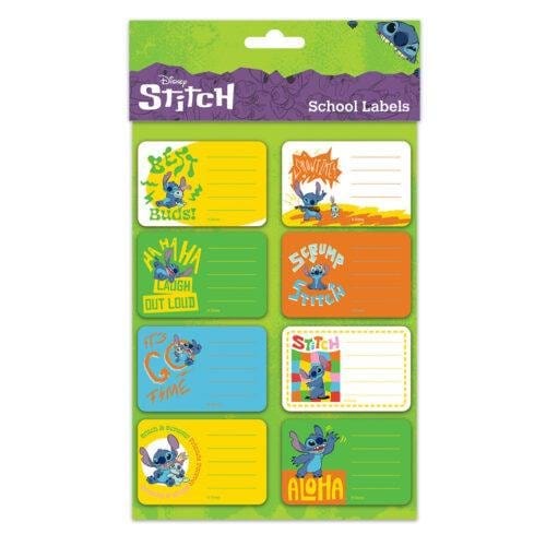 PYRAMID LILO & STITCH BEST BUDS SCHOOL LABELS 5063457005788