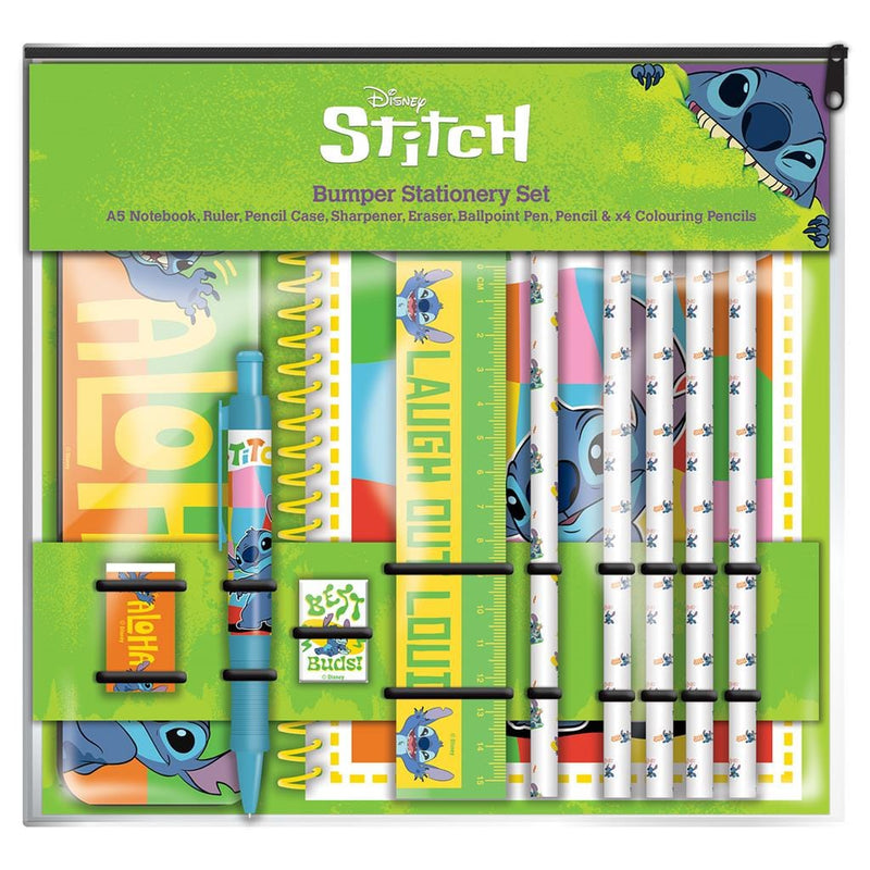 PYRAMID LILO & STITCH BUMPER STATIONERY SET 5063457005757
