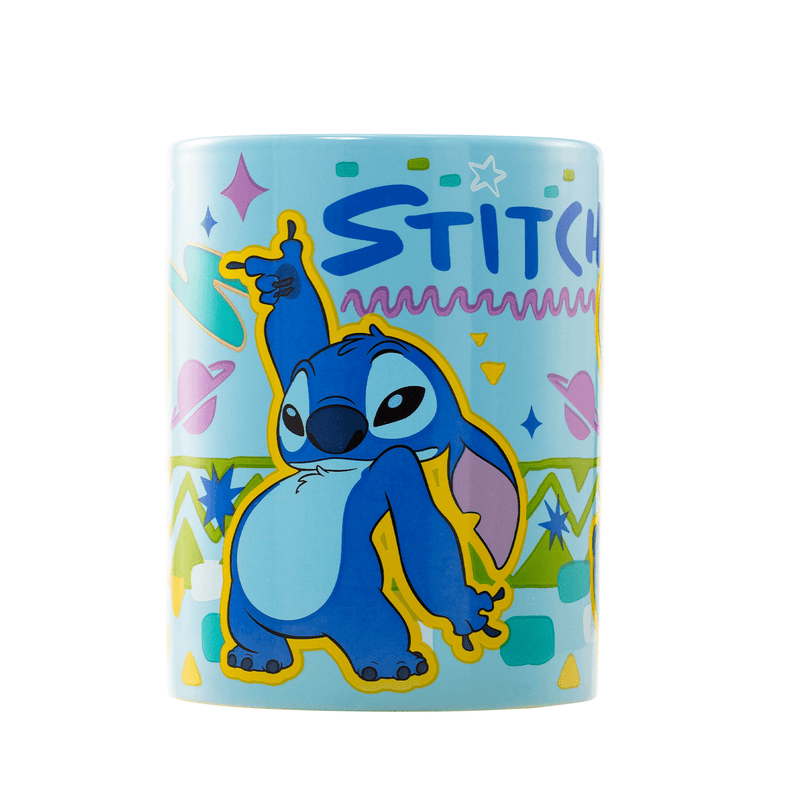 PYRAMID LILO & STITCH (STITCH FACE) FUZZY MUG 5063457010706