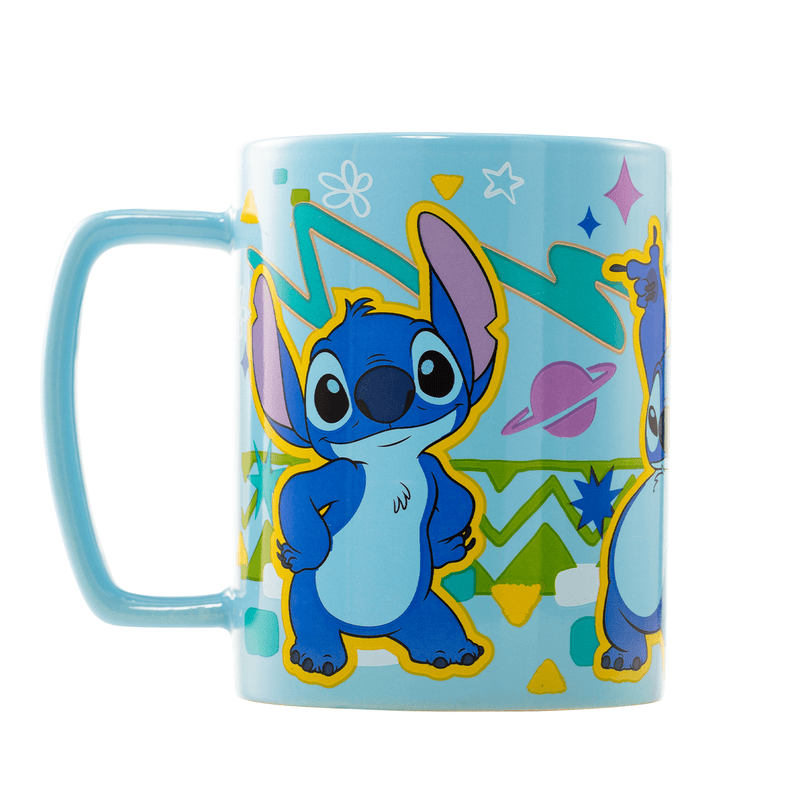 PYRAMID LILO & STITCH (STITCH FACE) FUZZY MUG 5063457010706