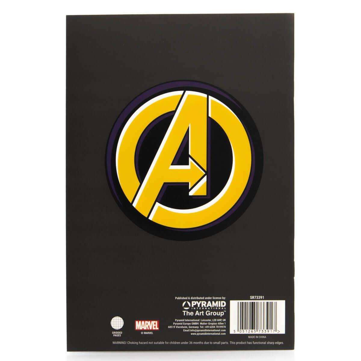 PYRAMID MARVEL AVENGERS (BE BOLD) A5 EXERCISE BOOK 5051265733917