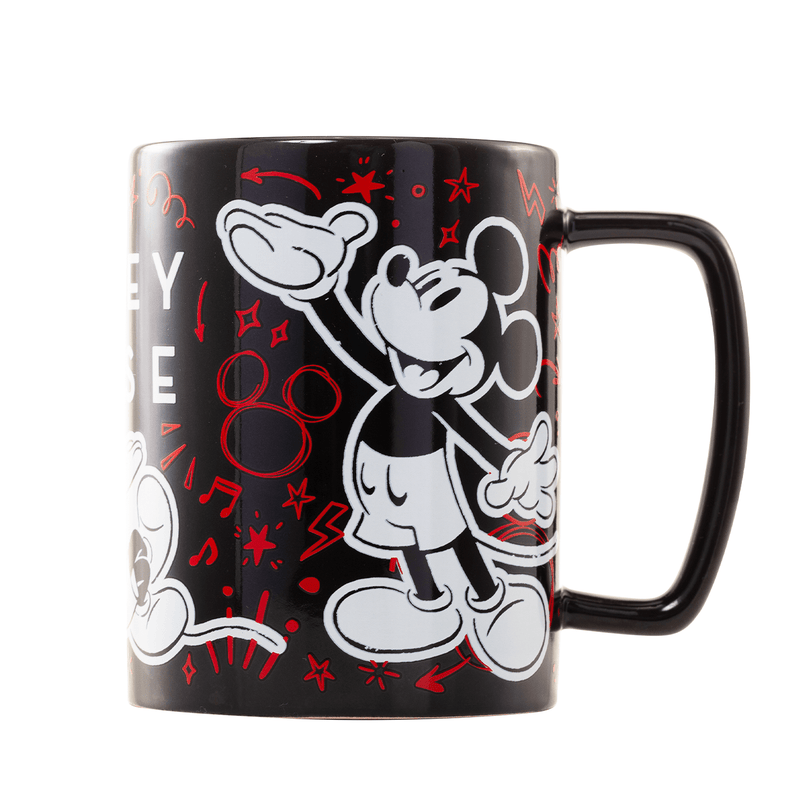 PYRAMID MICKEY MOUSE (SMILE) FUZZY MUG 5063457010300